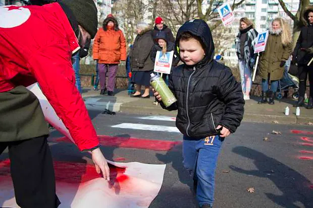 Afbeelding protest red de zorg