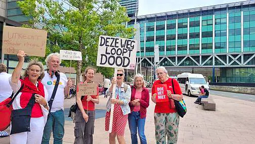 Afbeelding protest red de zorg