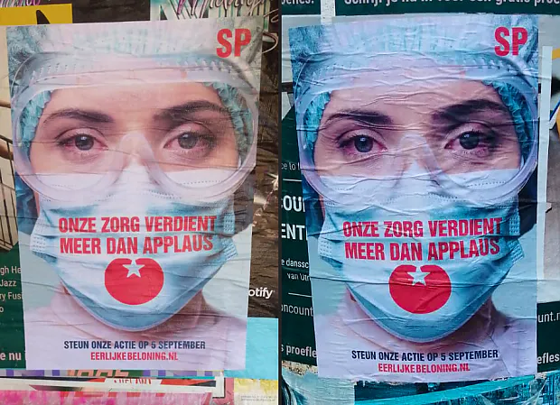Afbeelding protest red de zorg