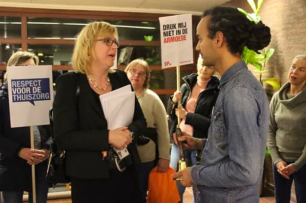 Afbeelding protest red de zorg