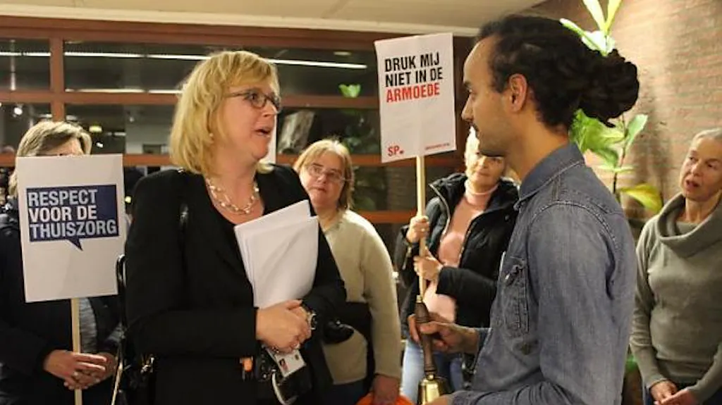 Afbeelding protest red de zorg