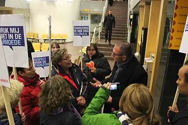 Afbeelding protest red de zorg