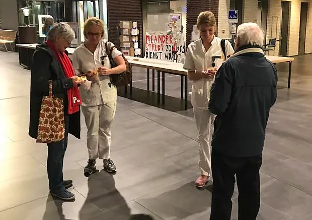 Afbeelding protest red de zorg