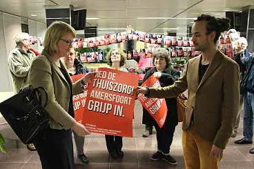 Afbeelding protest red de zorg
