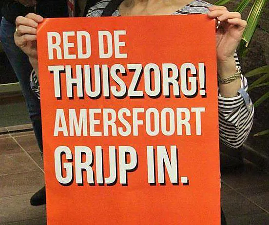 Afbeelding protest red de zorg
