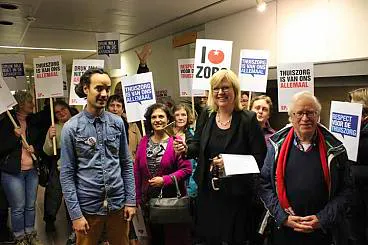 Afbeelding protest red de zorg