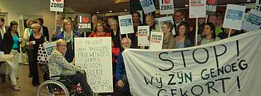 Afbeelding protest red de zorg