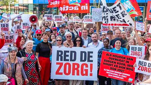 Afbeelding protest red de zorg