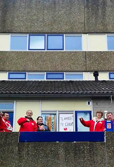 Afbeelding protest red de zorg