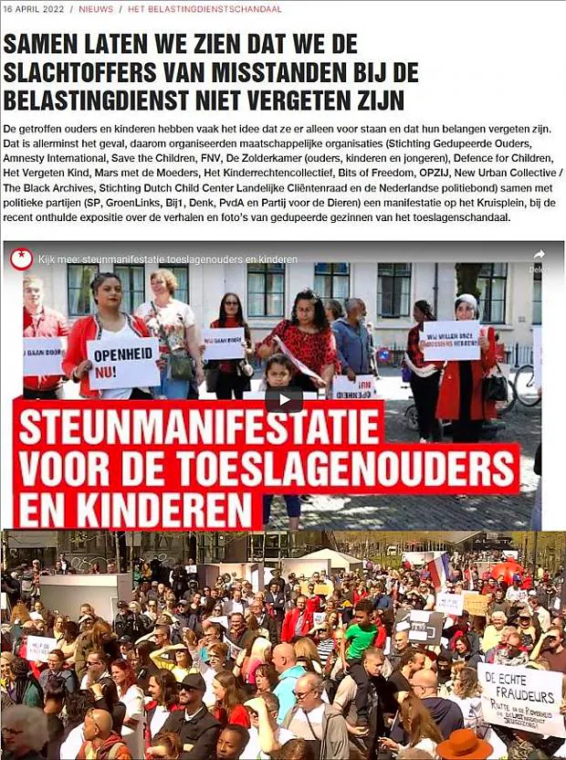 Afbeelding protest red de zorg