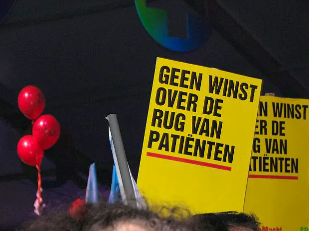 Afbeelding protest red de zorg