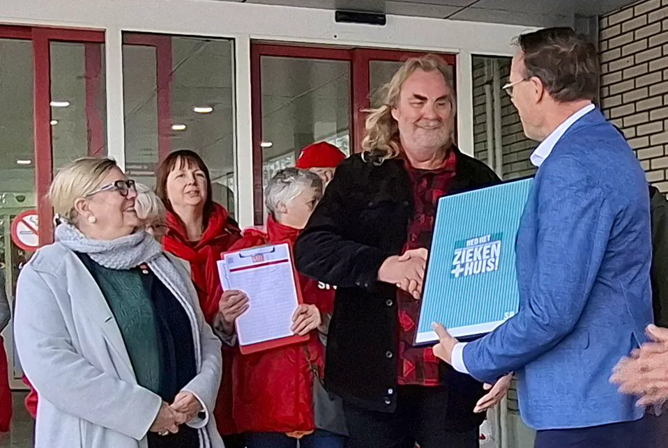 Afbeelding protest red de zorg