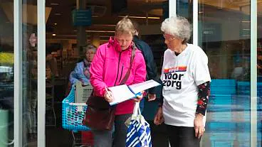 Afbeelding protest red de zorg