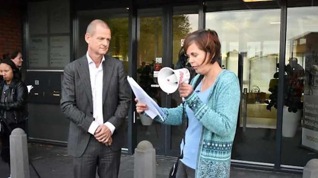 Afbeelding protest red de zorg