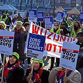 Afbeelding protest red de zorg