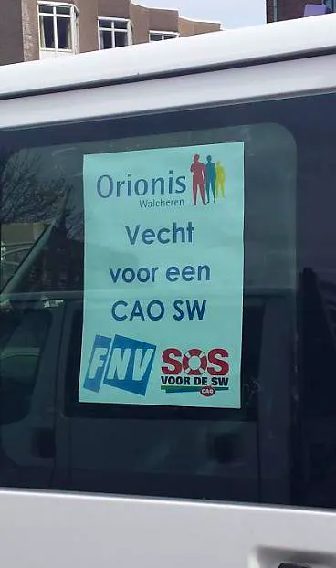 Afbeelding protest red de zorg