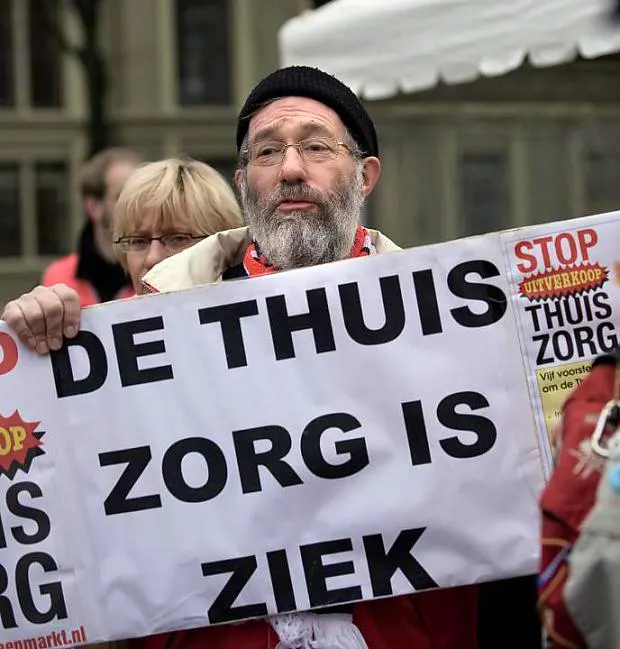 Afbeelding protest red de zorg