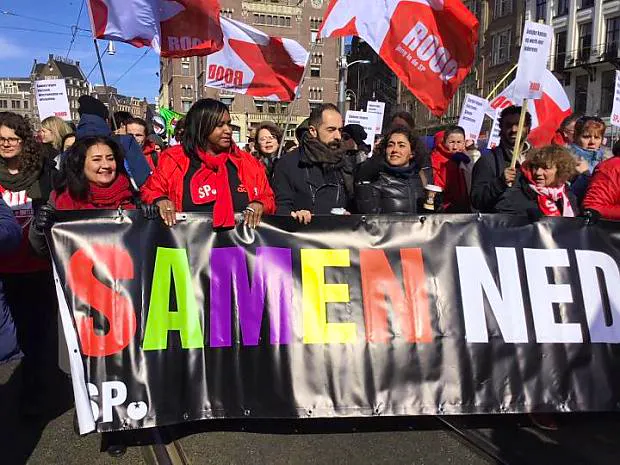 Afbeelding protest red de zorg