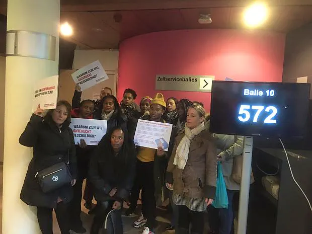 Afbeelding protest red de zorg