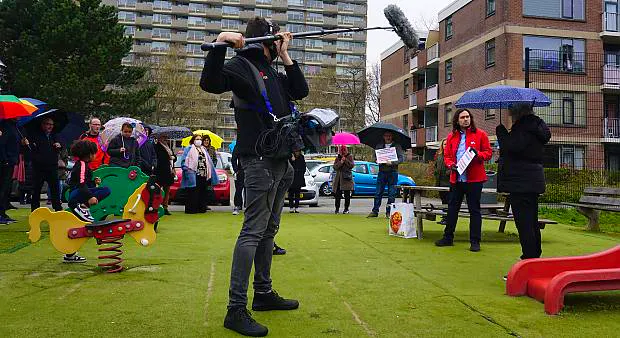Afbeelding protest red de zorg