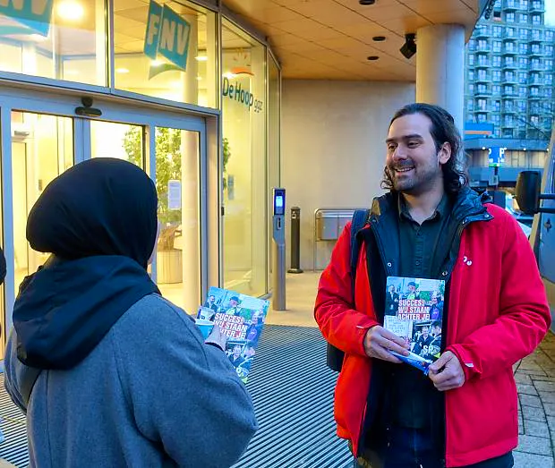 Steun voor stakende apothersassistenten