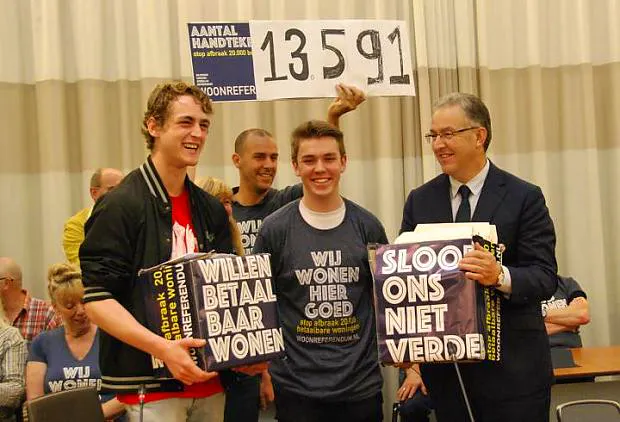Afbeelding protest red de zorg