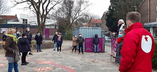 Afbeelding protest red de zorg