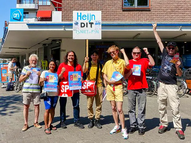 Afbeelding protest red de zorg