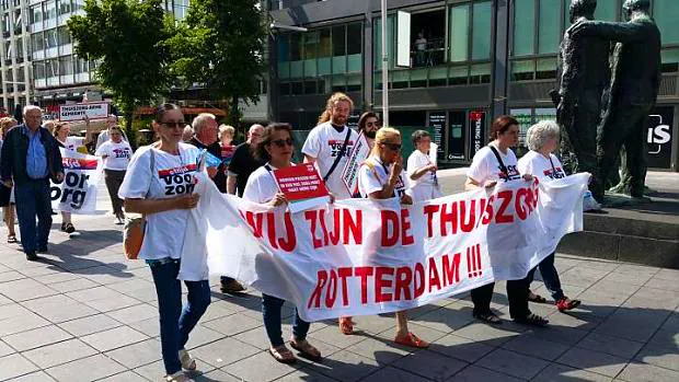 Afbeelding protest red de zorg