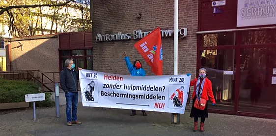 Afbeelding protest red de zorg