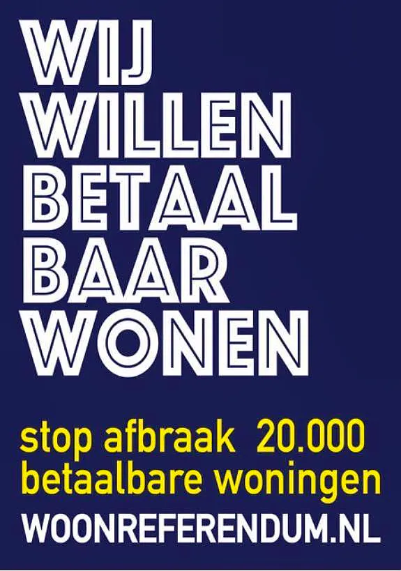 Afbeelding protest red de zorg