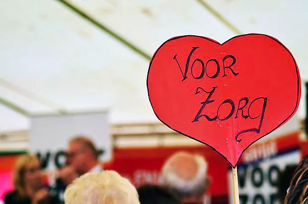 Afbeelding protest red de zorg