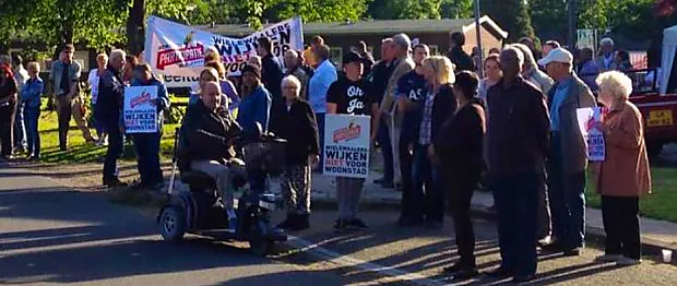 Afbeelding protest red de zorg