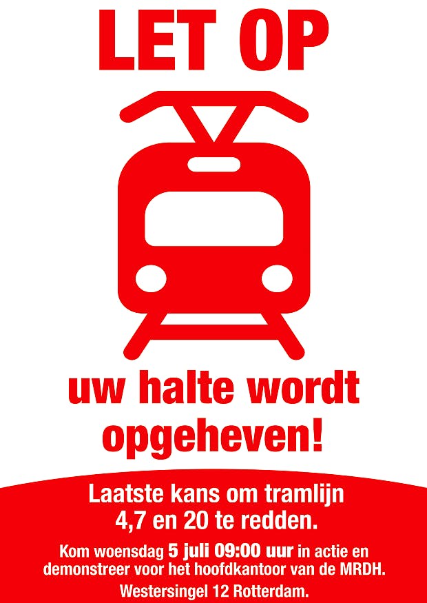 Afbeelding protest red de zorg