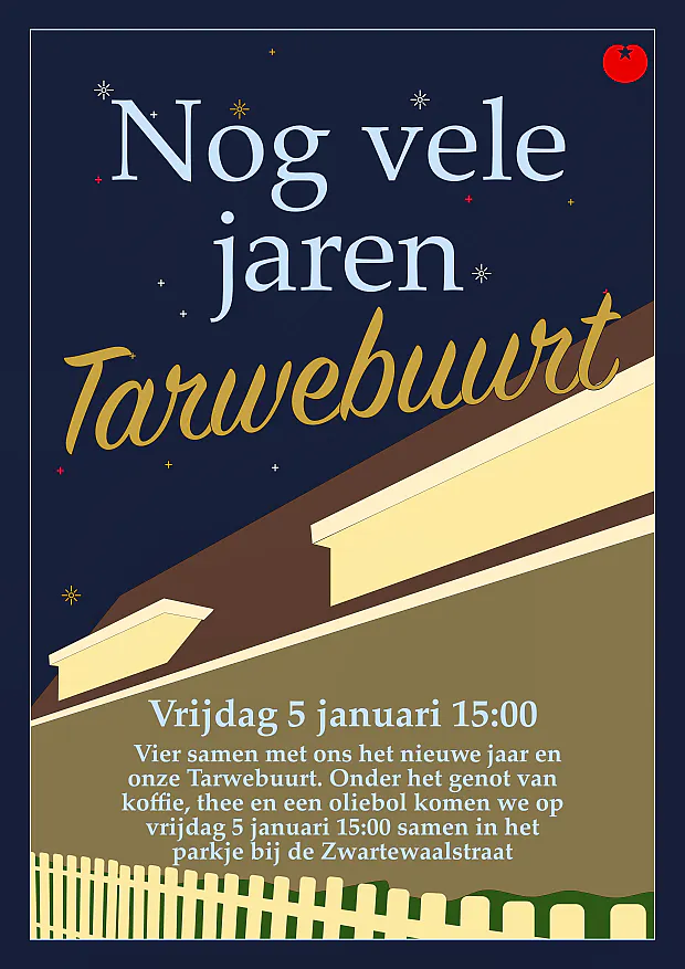 Feestelijke bijeenkomst in de Tarwebuurt tegen sloop