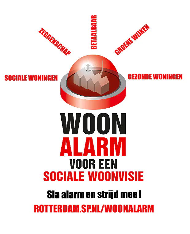 Rotterdammers slaan alarm om asociale woonvisie