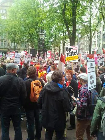 Afbeelding protest red de zorg