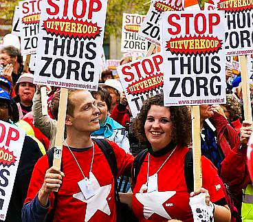 Afbeelding protest red de zorg