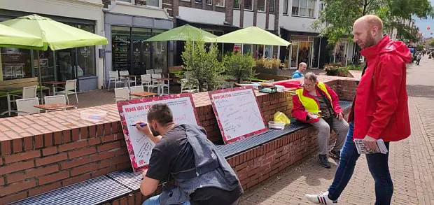 Afbeelding protest red de zorg