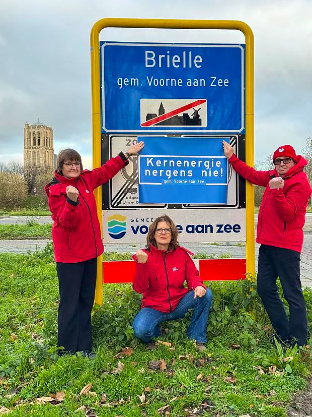 Nee tegen kerncentrales !