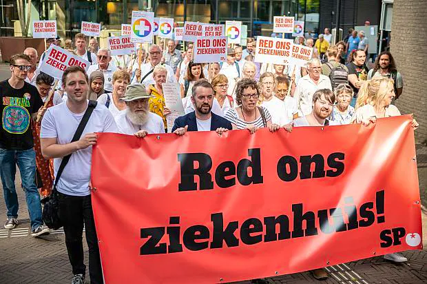 Afbeelding protest red de zorg