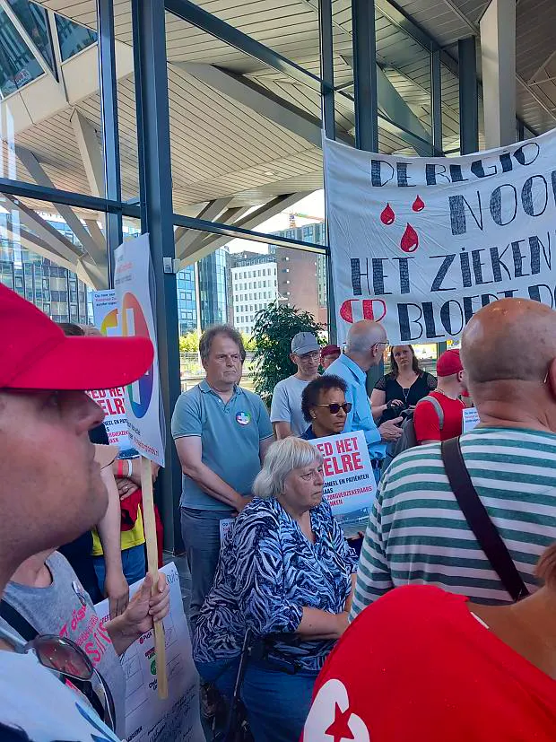 Afbeelding protest red de zorg