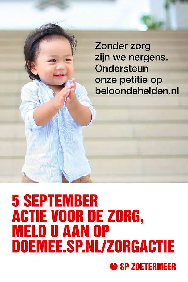 Afbeelding protest red de zorg