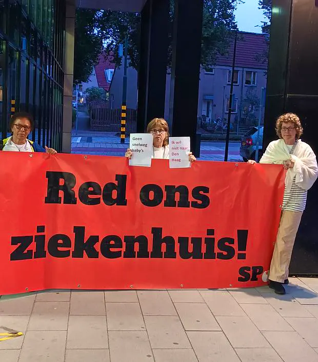 Afbeelding protest red de zorg