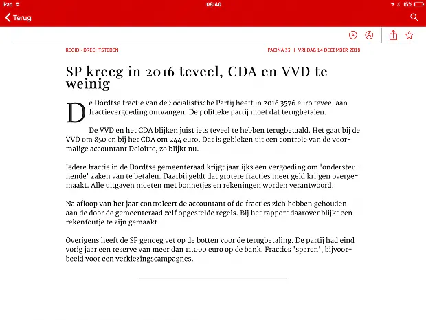 Afbeelding protest red de zorg