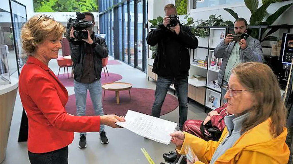 Afbeelding protest red de zorg