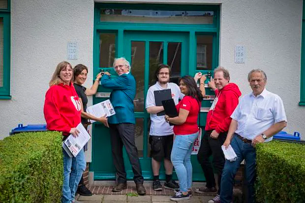 Afbeelding protest red de zorg