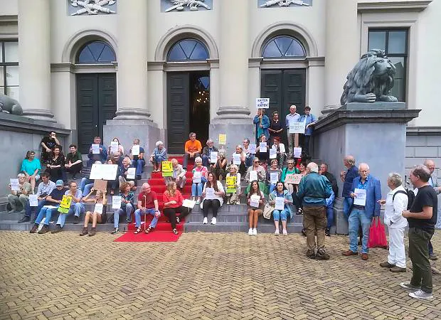 Afbeelding protest red de zorg