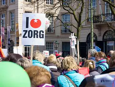 Afbeelding protest red de zorg